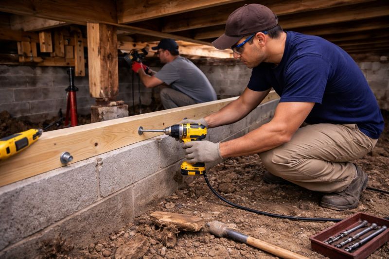 House Foundation Repair in Stafford, TX