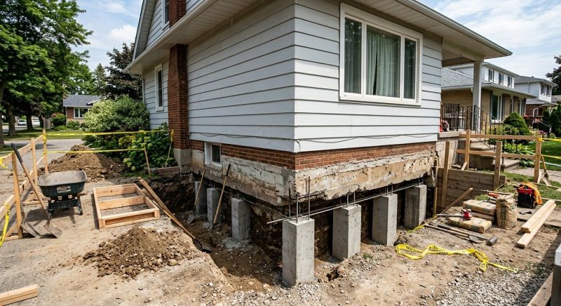 House Underpinning in Richmond, TX