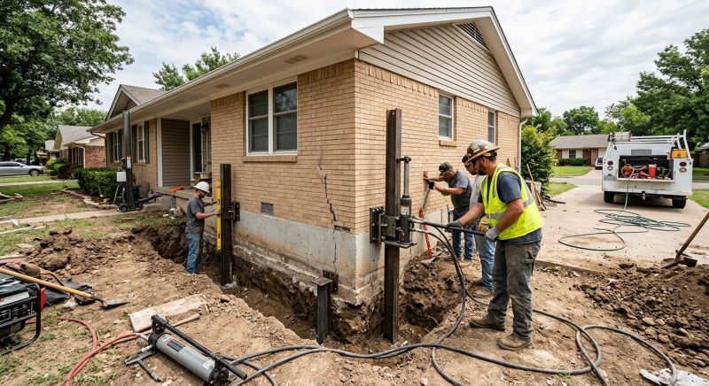 Settling Foundation Service in Fort Bend County, TX