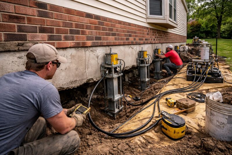 Settling Foundation Service in Richmond, TX