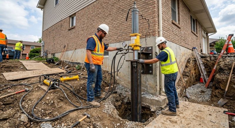 Settling Foundation Service in Missouri City, TX