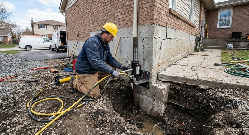 Sinking Foundation Repair in Fort Bend County, TX
