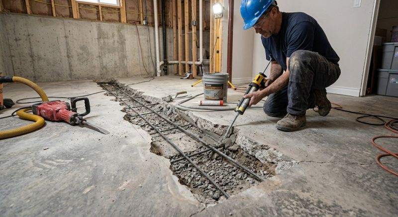 Slab Foundation Repair in Richmond, TX