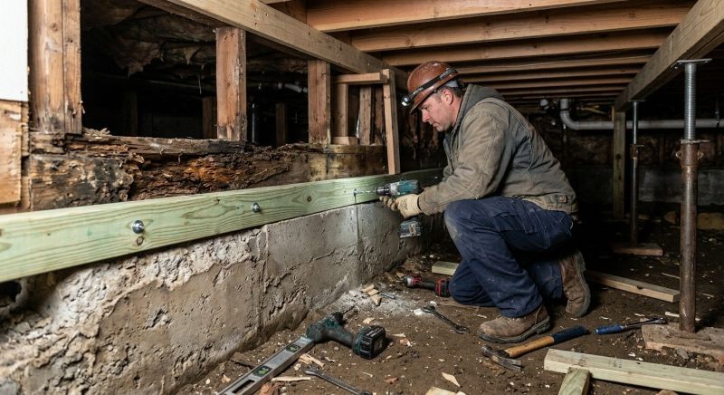 Slab Foundation Repair in Richmond, TX