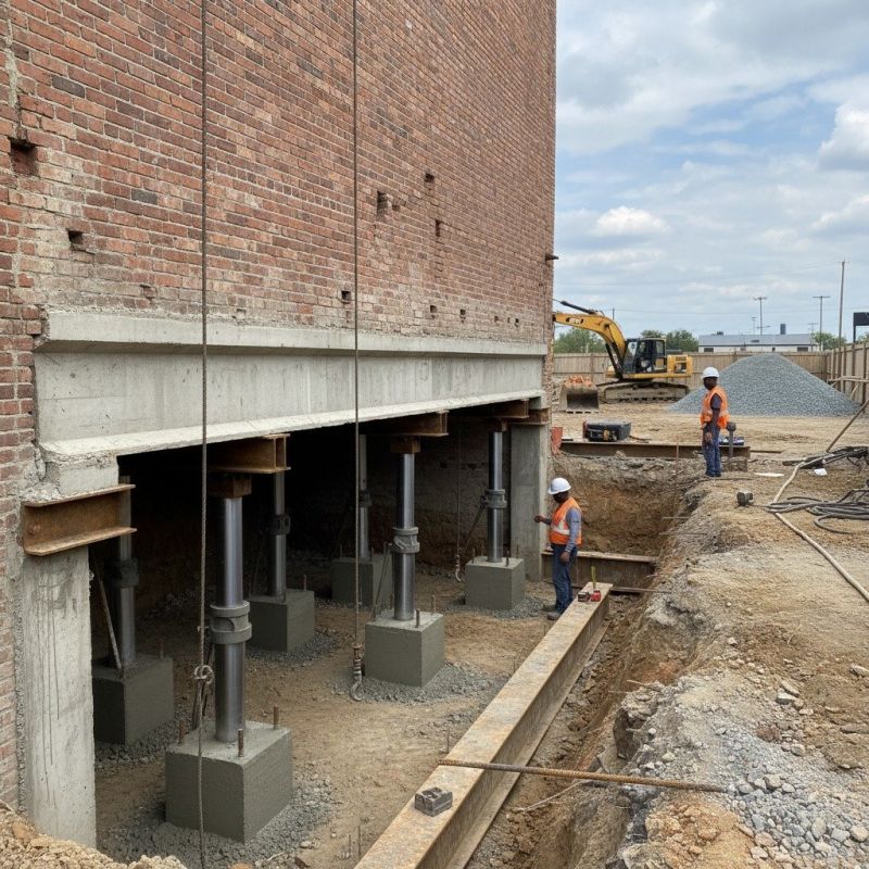 Underpinning Repair in Richmond, TX