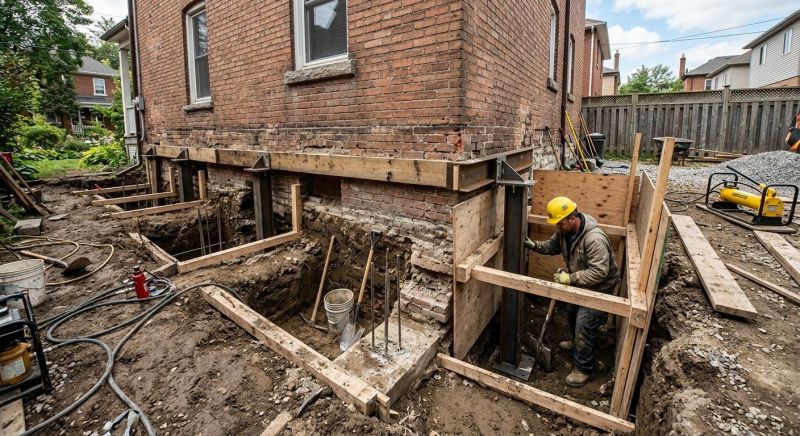 Underpinning Repair in Richmond, TX
